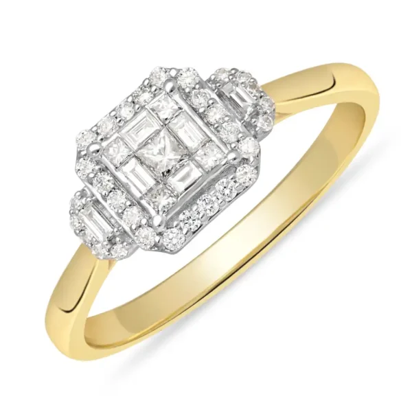 Princess Ring 30-0.14 H SI/5-0.10 Pri/6-0.09 Bag
